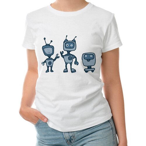 фото Футболка roly, размер m, белый