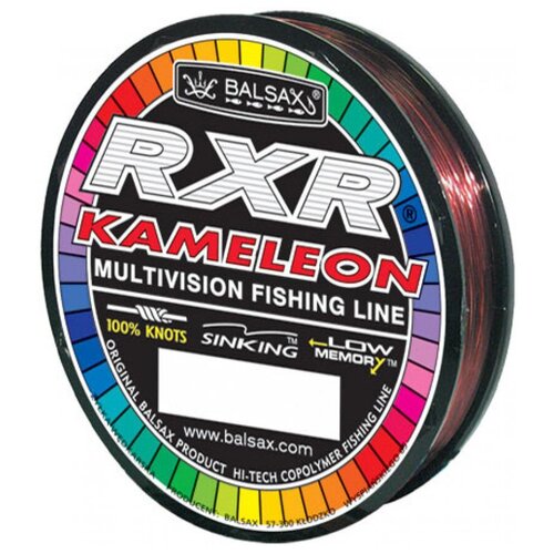 rxr kameleon 30m0 16mm Леска Balsax RXR Kamelion Box 100м 0,4 (17,0кг)