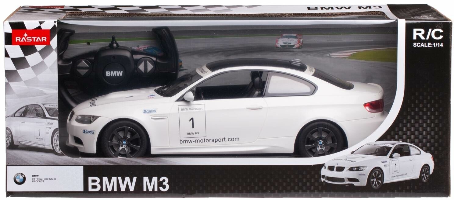 Легковой автомобиль Rastar BMW M3 спортивная версия 48000 1:14 33