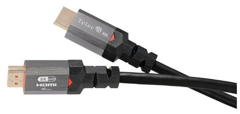Кабель HDMI (m) - HDMI (m), 1.5 м, Telecom (TCG365-1.5M), Blister