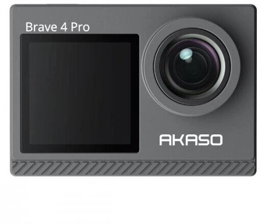 Экшн-камера AKASO BRAVE 4 PRO серый