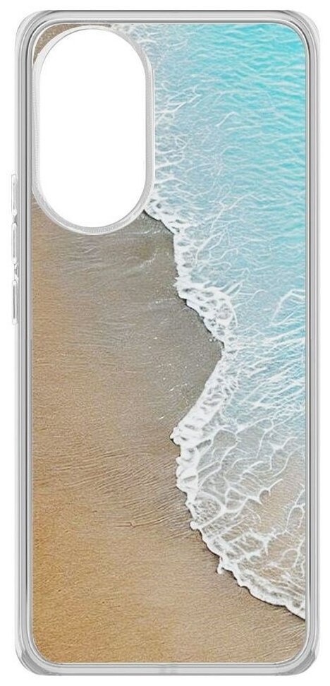 Чехол-накладка Krutoff Clear Case Прибой для Huawei Nova 9