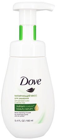 Мусс для умывания Dove Матирующий 160мл - фото №20