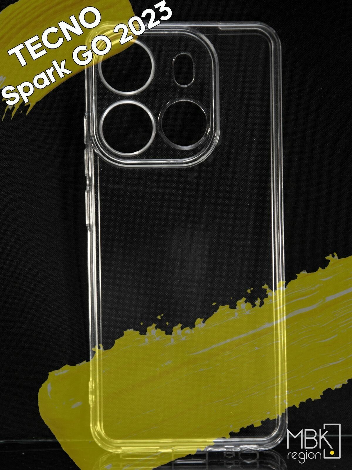 Чехол для Tecno Spark GO 2023 / чехол на текно спарк гоу 2023 прозрачный