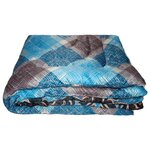 Одеяло синтепоновое 1,5 спальное 140х205 - изображение
