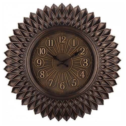 Часы настенные кварцевые Aviere 27506 коричневый