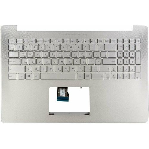 Клавиатура для ноутбука Asus N501JW с топкейсом с креплением под HDD 90NB0871-R31RU0 4807₽