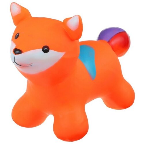 Попрыгун ZABIAKA Лисёнок 75х45 см 1400 г цвет оранжевый 1920₽