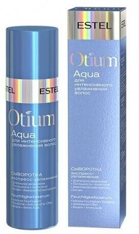 ESTEL Сыворотка Otium Aqua Увлажняющая для Волос Экспресс-Увлажнение, 100 мл