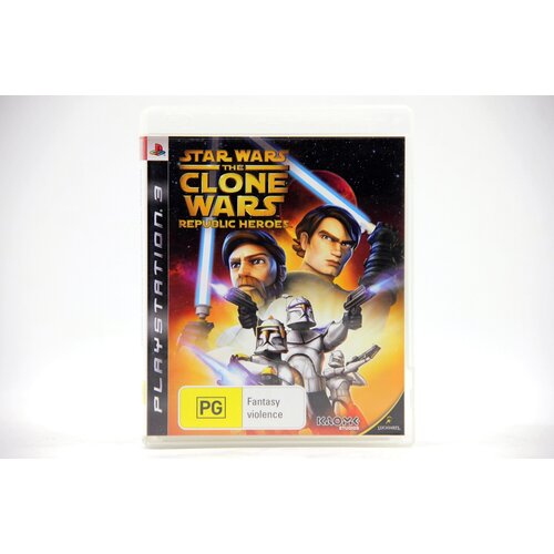 Star Wars The Clone Wars Republic Heroes для PS3(английский язык) игра star wars the clone wars republic heroes для playstation 3