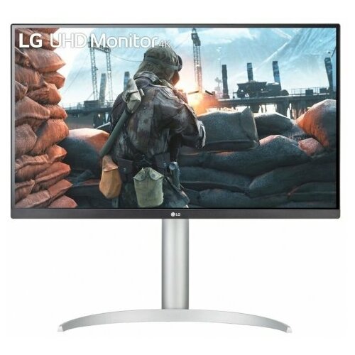 Монитор LG 27UP650-W 3840x2160 60 Гц IPS Ростест EAC серебристыйчерный 3253800₽