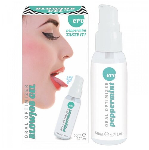 Гель-смазка  Ero Oral Optimizer Peppermint, 80 г, 50 мл, мята