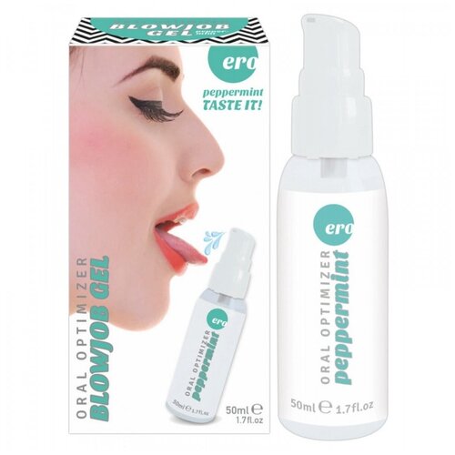 Гель-смазка Ero Oral Optimizer Peppermint, 80 г, 50 мл, мята