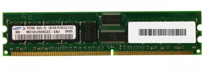 Оперативная память Samsung M312L2920CZ3-CB3 DDR 1024Mb