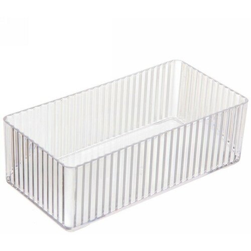 Органайзер - контейнер для хранения «эдэль», прозрачный, 15.5*8*8см