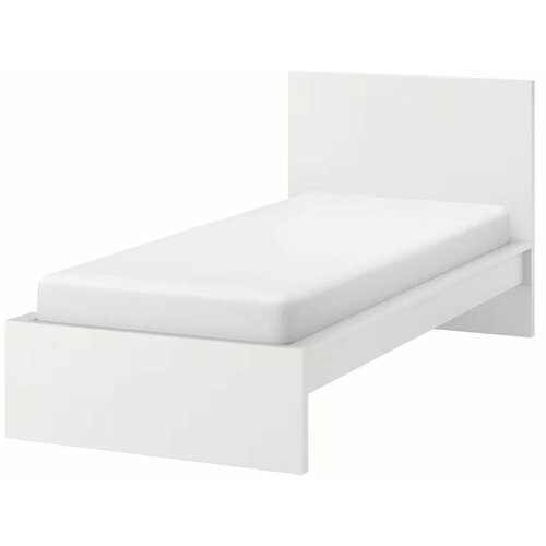 Кровать односпальная Марм (белый / 90x200)