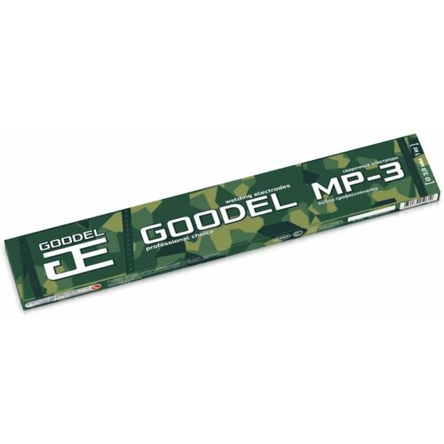 электроды goodel мр 3 э 46 construction 3х350 мм 5 кг Электроды Goodel, МР-3, 3х350 мм, 1 кг, картонная коробка, аналог МР-3 АРС