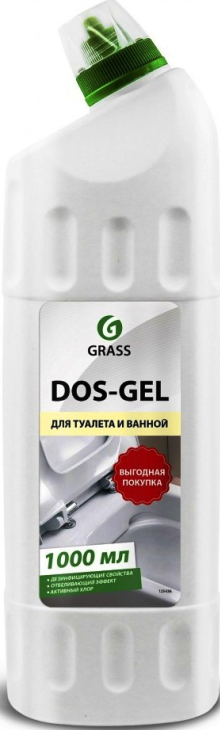 Средство универсальное для отбеливания и дезинфекции "Dos gel" уп/1л - фотография № 4