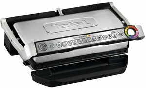 Гриль Tefal Optigrill+ XL GC722D34, стальной