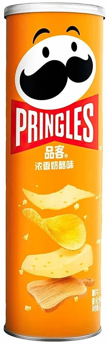 Картофельные чипсы Pringles Strong Cheese со вкусом сыра (Китай), 110 г