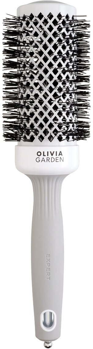 Термобрашинг Olivia Garden EXPERT BLOWOUT SHINE White&Grey, 45 мм