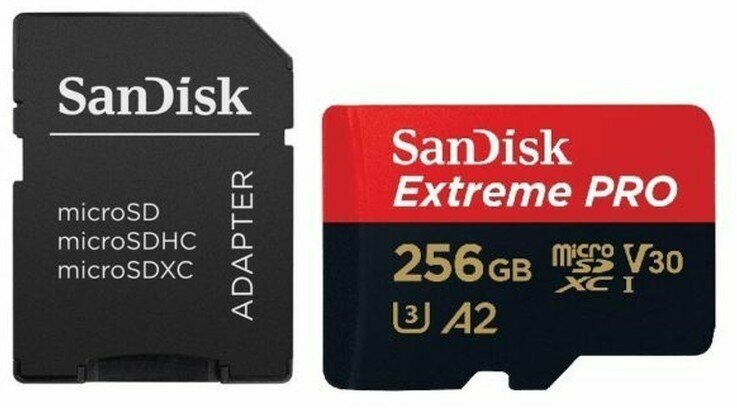 Карта памяти MicroSD 256Гб SanDisk SDSQXCD-256G-GN6MA