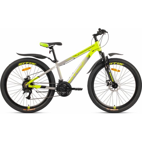 Велосипед SITIS CROSSER 26 2023 Green-Grey-Black 2392100₽