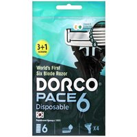 Dorco Pace 6 (3+1) одноразовые станки 4шт