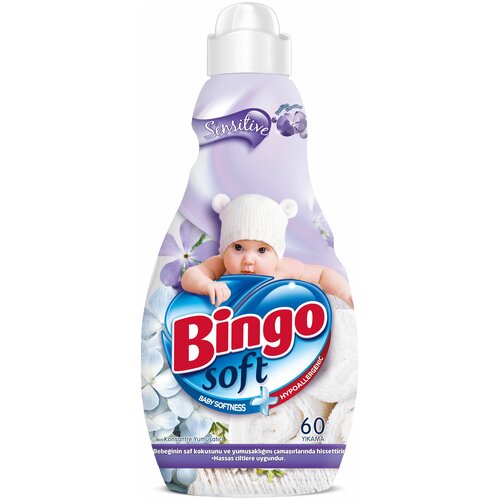 Кондиционер для белья Bingo Soft Spring Freshness с весенним ароматом 1440 мл