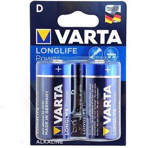 Батарейка (2шт) VARTA LR20 D LongLife Power 1,5В