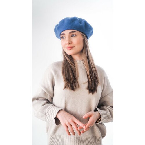 Берет TONAK демисезонный, размер 56/57, фиолетовый