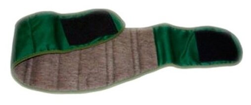 021629-зел-4XLПояс-корсет "Doctor Магнит" из собачьей шерсти с магнитными вставками, Зеленый, 4XL