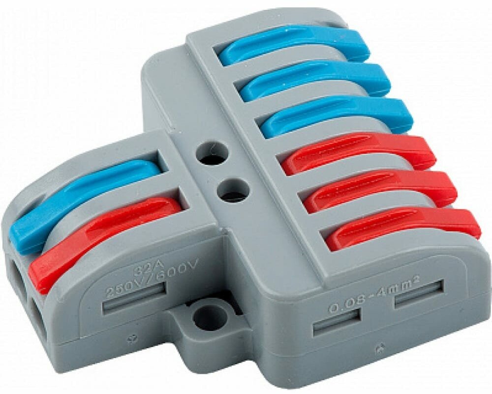 фото General Lighting Systems GTER7-26 Клемма универсал. монтаж. разветвит. 2x6 проводов 800496