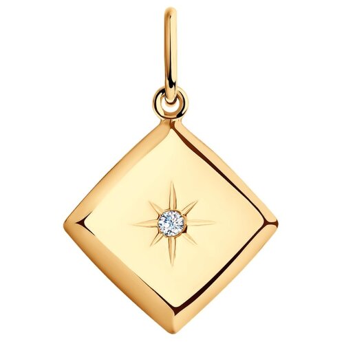 фото Sokolov подвеска из золота с фианитом 036068