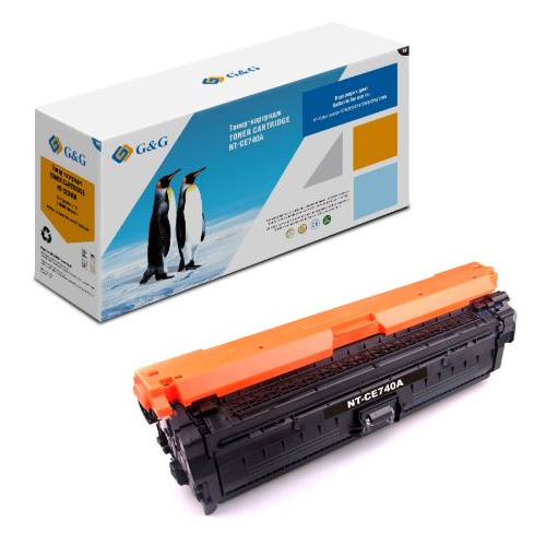 Cartridge G&G 307A для HP CLJ CP5225/CP5225N/CP5225DN, с чипом (7000стр.) (аналог CE740A) картридж лазерный cactus cs ce740a ce740a черный 7000стр для hp lj cp5220cp5221cp5223cp5225