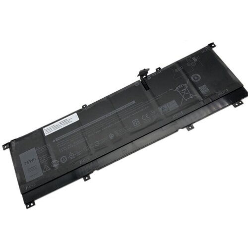 Аккумулятор 8N0T7 для ноутбука Dell XPS 15 9575 11.4V 75Wh (6250mAh) черный