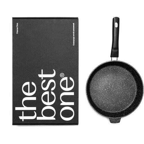 Сковорода Home One с пластиковой ручкой 24055 мм литой алюминий 1000₽