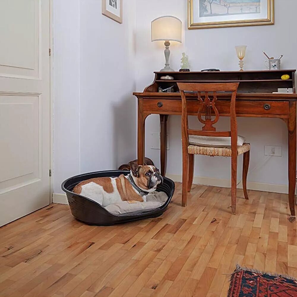 Лежак пластиковый для собак FERPLAST SIESTA DELUXE 6, 70,5 х 52 х 23,5 см (розовый) - фотография № 11