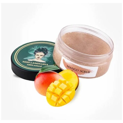 Miss Laminaria Скраб для тела антицеллюлитный увлажняющий с ароматом Манго, 230 гр.