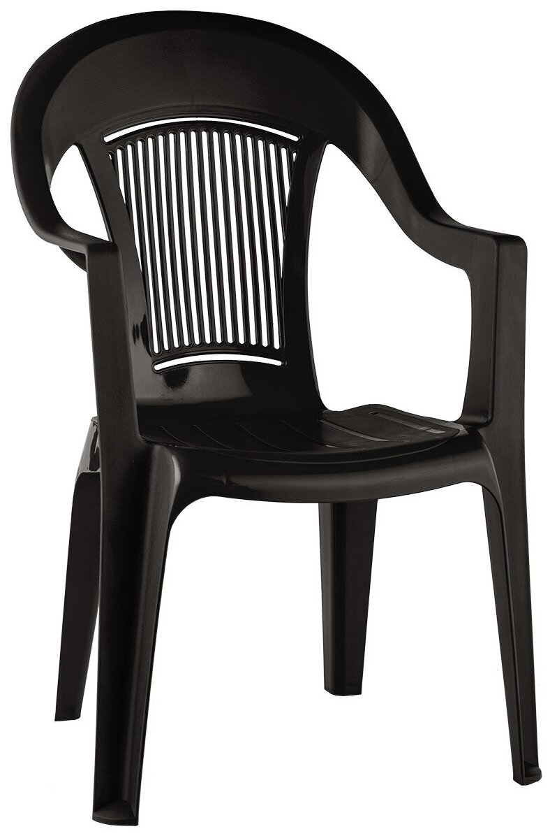 Кресло Элластик (шоколадный, 410х550х910 мм) - фотография № 3