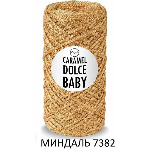 Шнур для вязания Caramel Dolce baby 1шт. Миндаль 7382