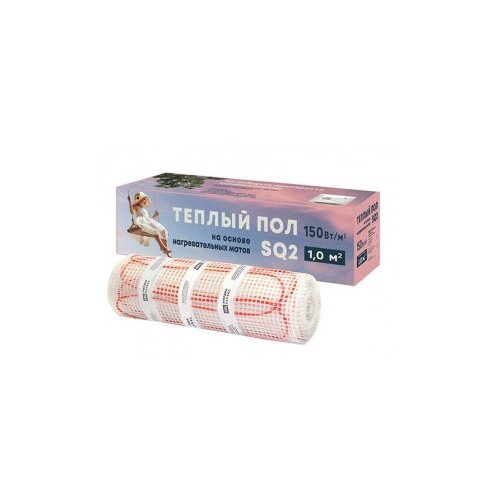 Мат двухжильный нагревательный Heatline SQ2-750Вт - 50м2 5202₽