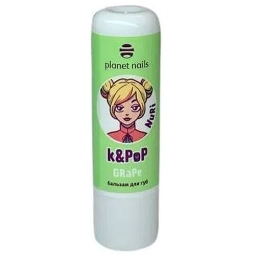 Бальзам для губ Planet Nails K&PoP Nuri Grape, 5 г