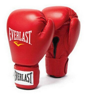 Перчатки для любительского бокса Amateur Cometition PU Red - Everlast - Красный - 12 oz