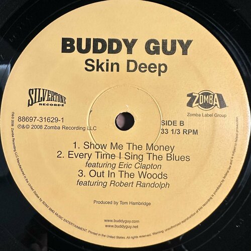 Виниловая пластинка Buddy Guy - Skin Deep - Vinyl. 2 LP мужская футболка show me the money s серый меланж