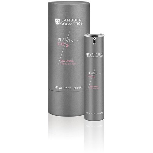 Janssen Cosmetics Platinum Care Day Cream Крем для лица с пептидами и коллоидной платиной реструктурирующий дневной, 50 мл