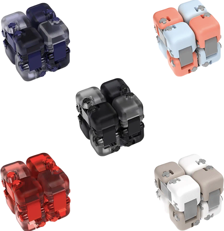 Конструктор Xiaomi MI ZJMH02IQI Colorful Fidget Cube, 33 дет. купить детские товары с быстрой доставкой на Яндекс Маркете