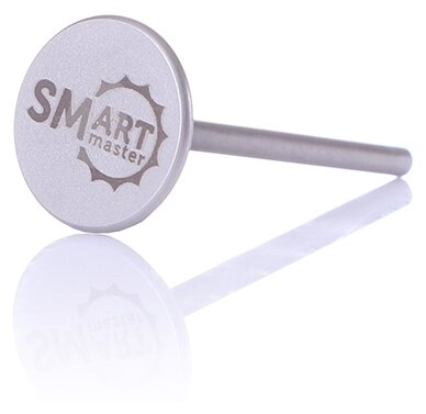 Диск педикюрный Smart Master основа, размер S, 30000 об/мин, серебристый, 180 грит, 15