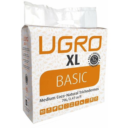 Кокосовый субстрат UGro XL BASIC 70л (не требует промывки)