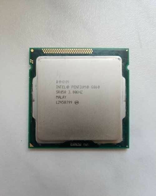 Процессор Intel Pentium G860 LGA1155, 2 x 3000 МГц, OEM